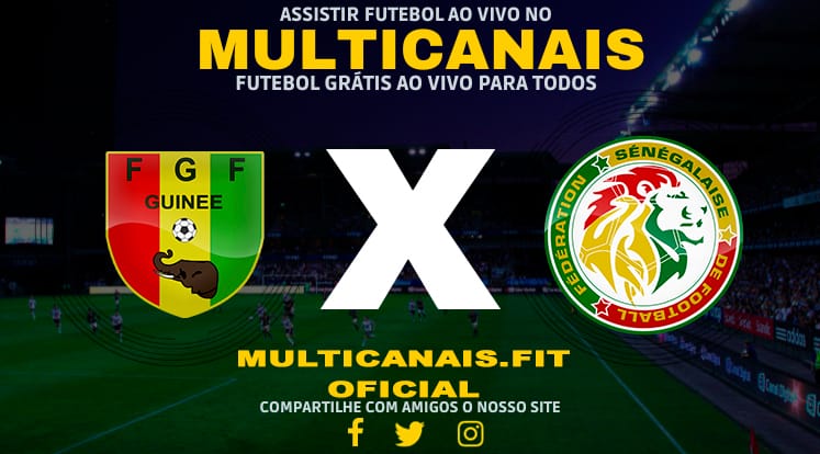 Assistir Guiné x Senegal Ao Vivo Online HD 23/01/2024