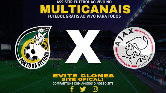 Assistir Fortuna Sittard x Ajax AO VIVO Online 09/02/2025