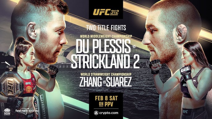 Assistir Du Plessis x Strickland 2 AO VIVO Online 08/02/2025