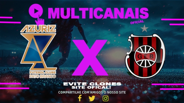 Assistir Azuriz x Brasil de Pelotas AO VIVO Online 26/04/2025