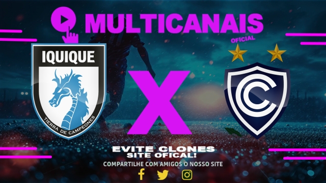 Assistir Deportes Iquique x Cienciano AO VIVO Online 24/04/2025