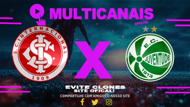 Assistir Internacional x Juventude AO VIVO Online 26/04/2025