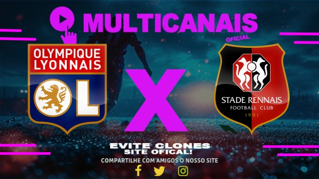 Assistir Lyon x Rennes AO VIVO Online 26/04/2025