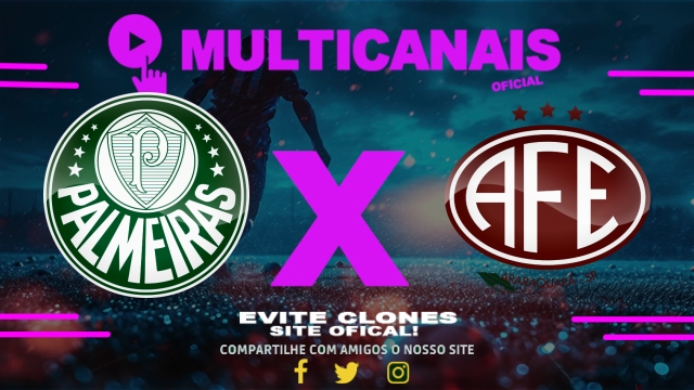Assistir Palmeiras x Ferroviária AO VIVO Online 26/04/2025