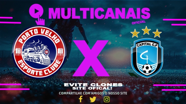 Assistir Porto Velho x Capital-DF  AO VIVO Online 26/04/2025