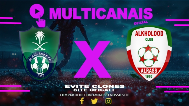 Assistir Al-Ahli x Al-Kholood AO VIVO Online 17/05/2025