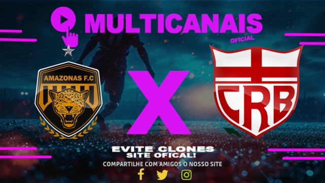 Assistir Amazonas x CRB AO VIVO Online 12/05/2025