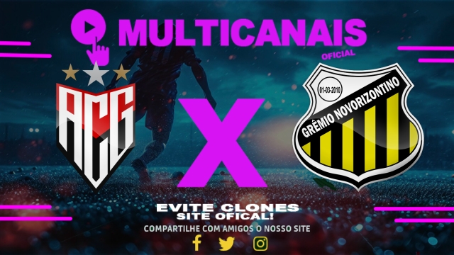 Assistir Atlético-GO x Novorizontino AO VIVO Online 04/05/2025