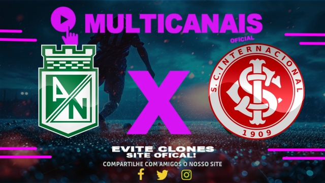 Assistir Atlético Nacional x Internacional AO VIVO Online 08/05/2025