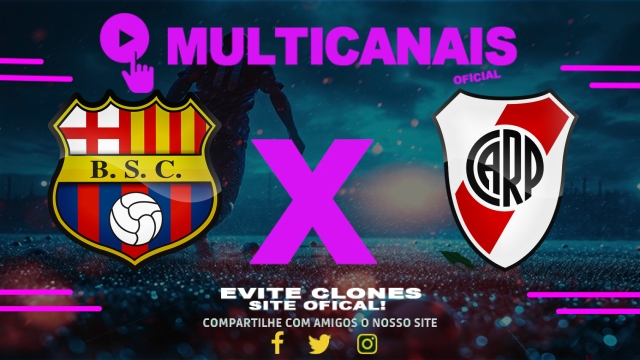 Assistir Barcelona-EQU x River Plate AO VIVO Online 08/05/2025