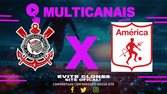Assistir Corinthians x América de Cali AO VIVO Online 06/05/2025