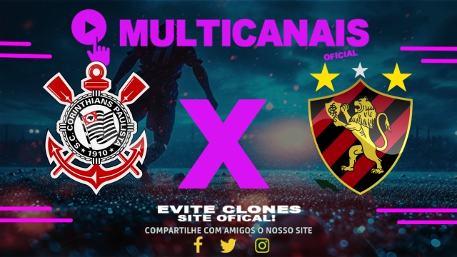 Assistir Corinthians x Sport AO VIVO Online 17/05/2025