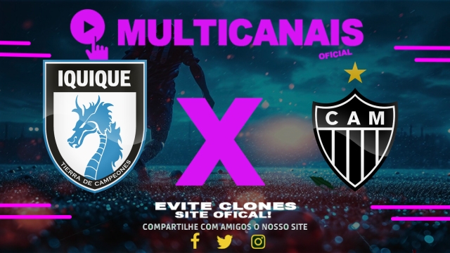 Assistir Deportes Iquique  x Atlético-MG AO VIVO Online 08/05/2025