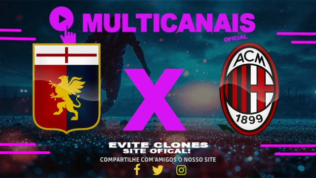 Assistir Genoa x Milan AO VIVO Online 05/05/2025
