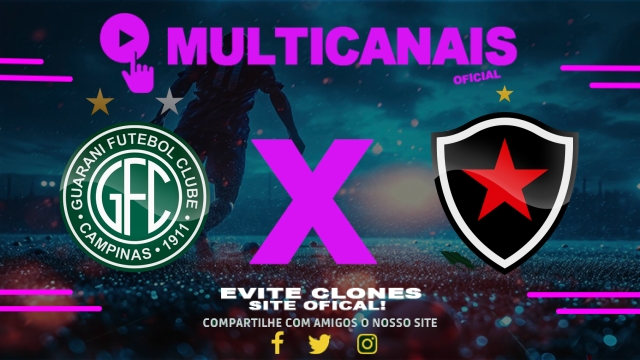 Assistir Guarani x Botafogo-PB AO VIVO Online 04/05/2025