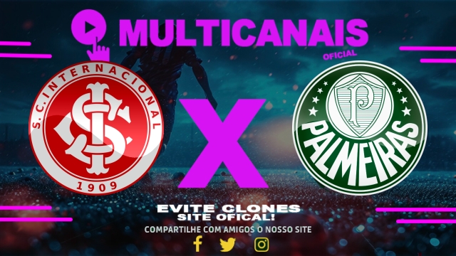 Assistir Internacional x Palmeiras AO VIVO Online 19/05/2025