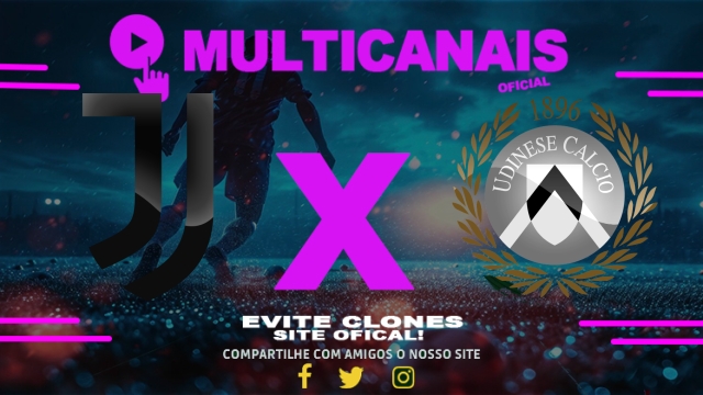 Assistir Juventus x Udinese AO VIVO Online 18/05/2025