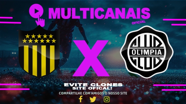 Assistir Peñarol x Olimpia-PAR AO VIVO Online 14/05/2025