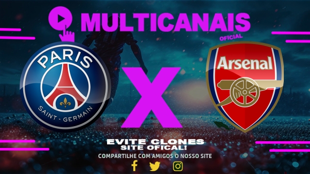 Assistir PSG x Arsenal AO VIVO Online 07/05/2025