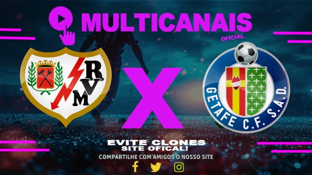 Assistir Rayo Vallecano x Getafe AO VIVO Online 02/05/2025