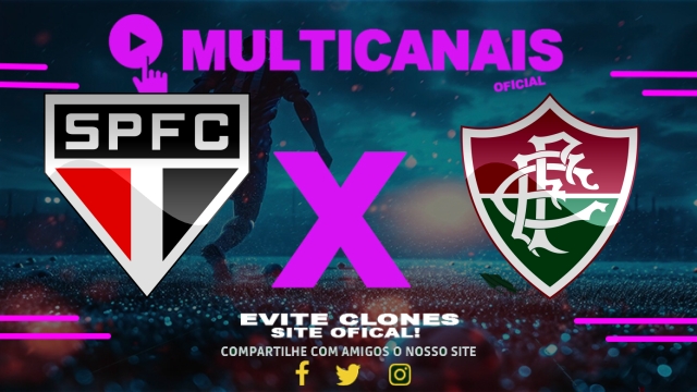Assistir São Paulo x Fluminense AO VIVO Online 09/05/2025